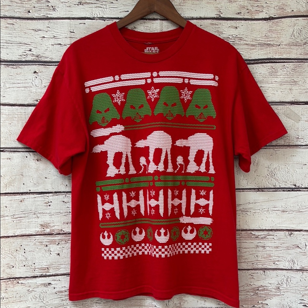 Star Wars Red Christmas Tee
